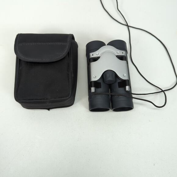 Barska 12x25 Portable HD Zoom Binoculars Optics Hunting Outdoor 240ft 1000 Yards - Picture 1 of 6